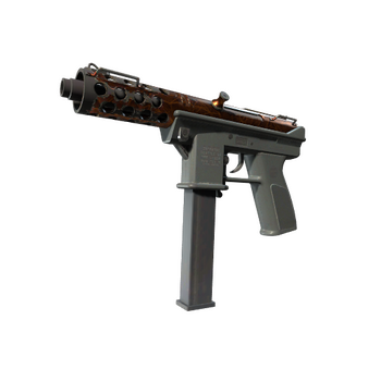 Tec-9 | Red Quartz, Field-Tested