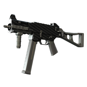 UMP-45 | Carbon Fiber, Немного поношенное