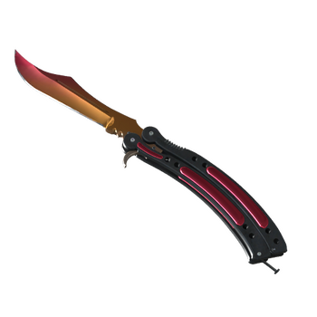 ★ Butterfly Knife | Fade, Немного поношенное