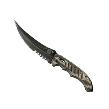 ★ Flip Knife | Black Laminate, Field-Tested