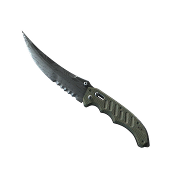 ★ Flip Knife | Damascus Steel, Field-Tested