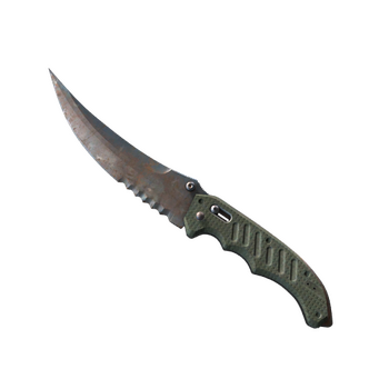 ★ Flip Knife | Rust Coat, Well-Worn