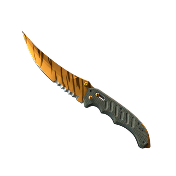 ★ Flip Knife | Tiger Tooth, Minimal Wear