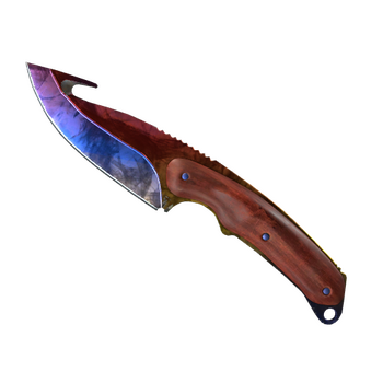 ★ Gut Knife | Marble Fade, Немного поношенное