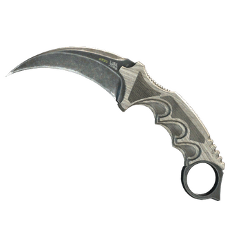 ★ Karambit | Black Laminate, Field-Tested