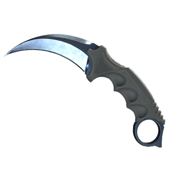 ★ Karambit | Blue Steel, После полевых испытаний