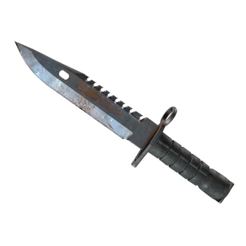 ★ M9 Bayonet | Rust Coat, Well-Worn