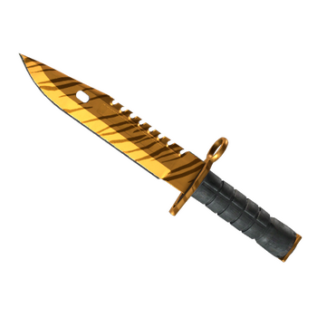 ★ M9 Bayonet | Tiger Tooth, Немного поношенное