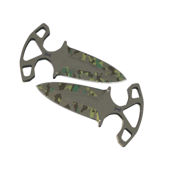 ★ Shadow Daggers | Boreal Forest, Field-Tested