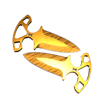 ★ Shadow Daggers | Tiger Tooth, Minimal Wear