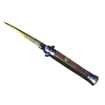 ★ Stiletto Knife | Case Hardened, Field-Tested