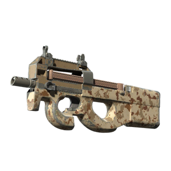 P90 | Desert DDPAT, После полевых испытаний