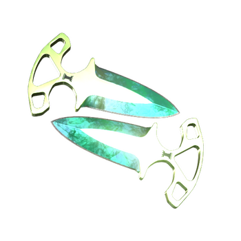 ★ Shadow Daggers | Gamma Doppler, Немного поношенное