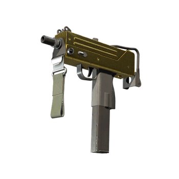MAC-10 | Gold Brick, Field-Tested