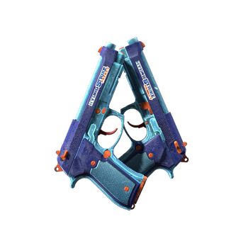 Dual Berettas | Hydro Strike, Field-Tested