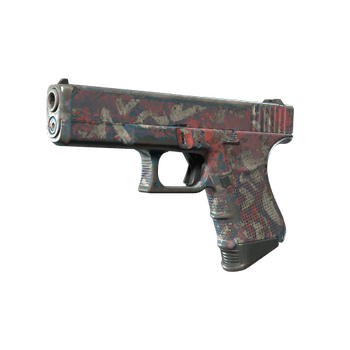 Glock-18 | Teal Graf, Field-Tested