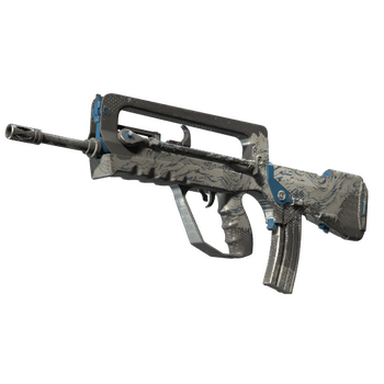 FAMAS | Halftone Wash, Field-Tested