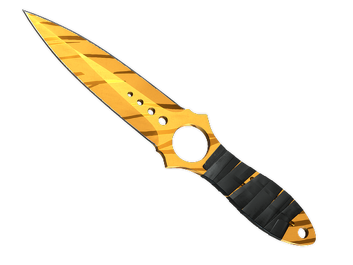 ★ Skeleton Knife | Tiger Tooth, Немного поношенное