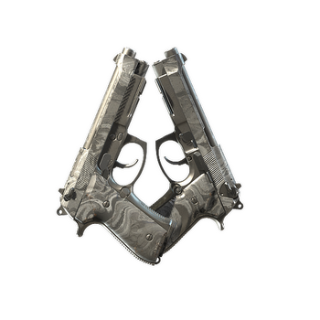 Dual Berettas | Silver Pour, После полевых испытаний