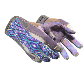 ★ Sport Gloves | Violet Beadwork, Field-Tested