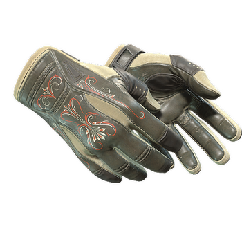 ★ Sport Gloves | Creme Pinstripe, Field-Tested